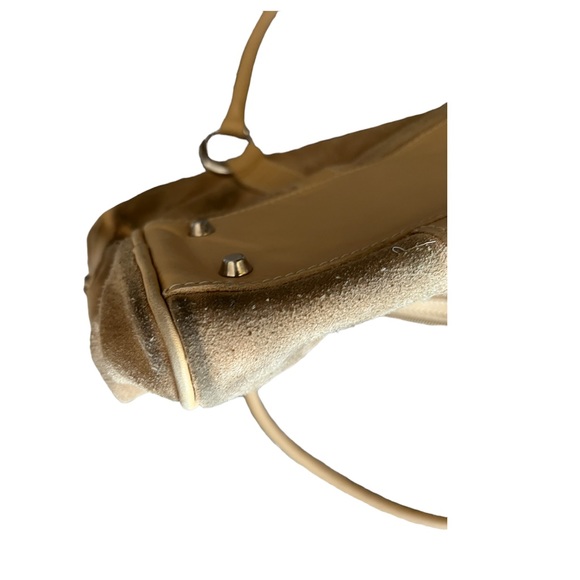 Roots Vintage 90’s Suede & Leather Zip Top Bag - Picture 12 of 14